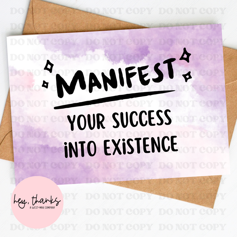 Manifest Your Success Insert Cards