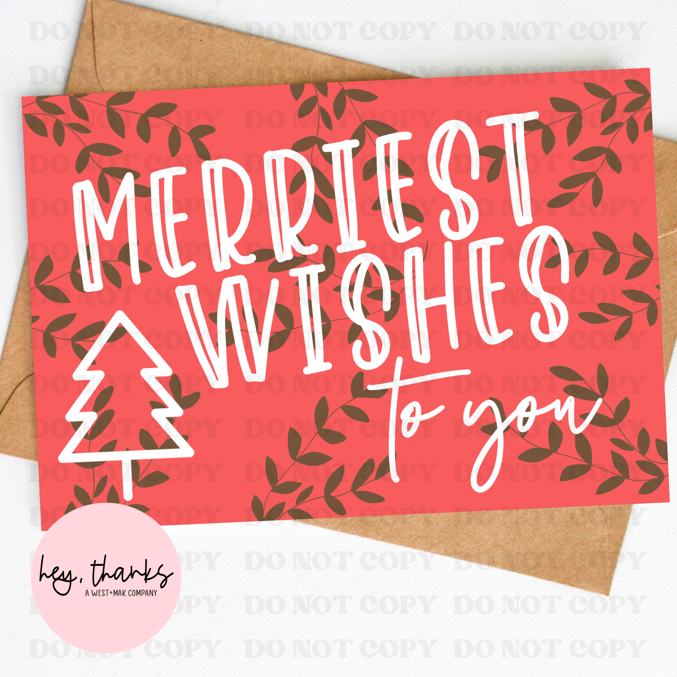 Merriest Wishes Insert Cards