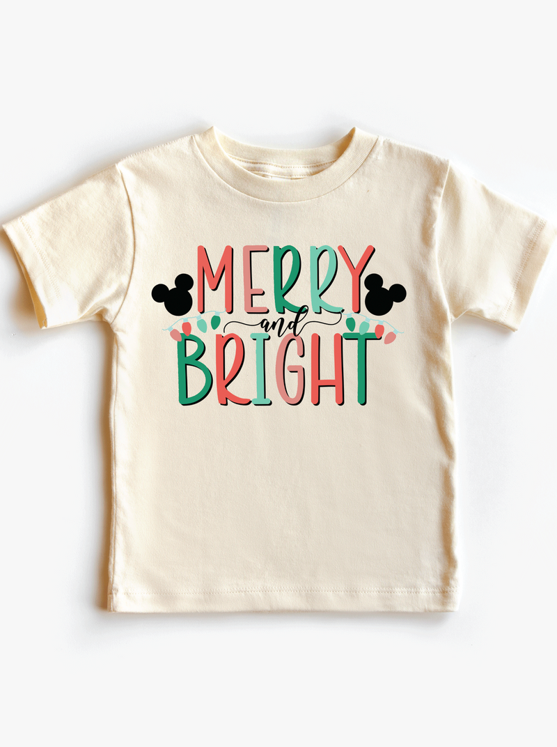 Merry and Bright || Kid's Short Sleeve Tee