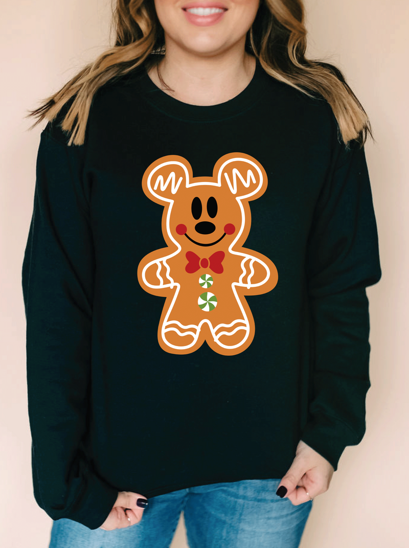 Mickey Gingerbread || Adult Pullover