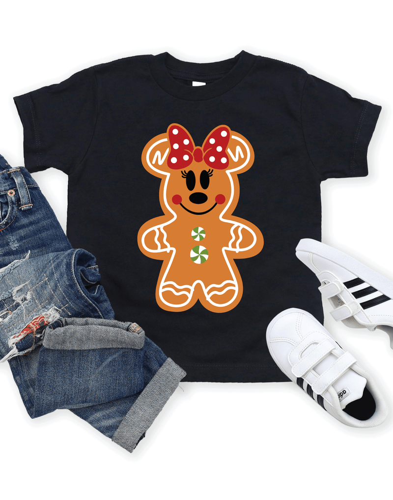 Minnie Gingerbread || Kid's Short Sleeve Tee