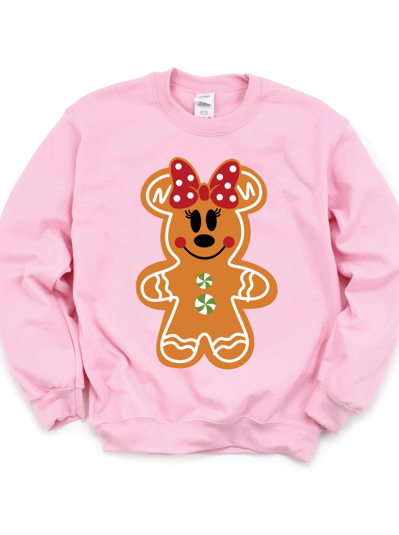 Minnie Gingerbread || Adult Pullover