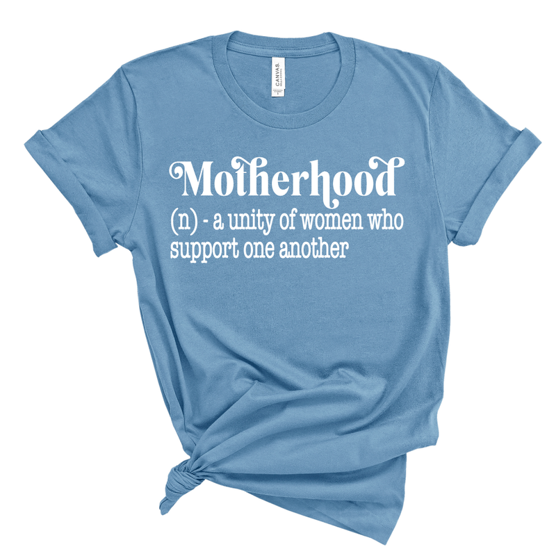 Motherhood Definition Unisex Short Sleeve - West+Mak