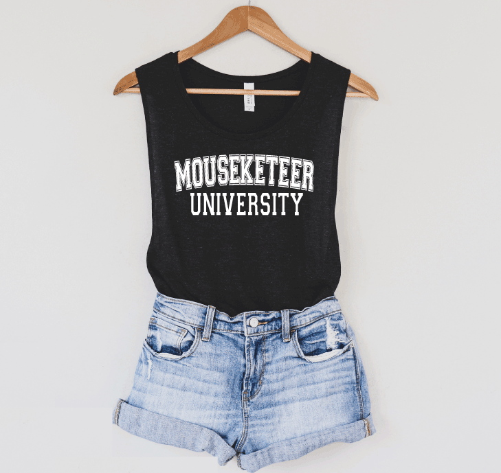Mouseketeer University - Women's Muscle Tank