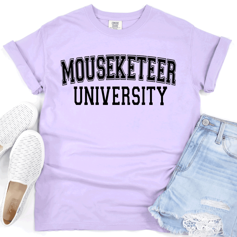 Mouseketeer University - Adult Unisex Tee