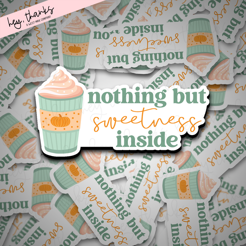 Nothing But Sweetness Inside | Packaging Stickers