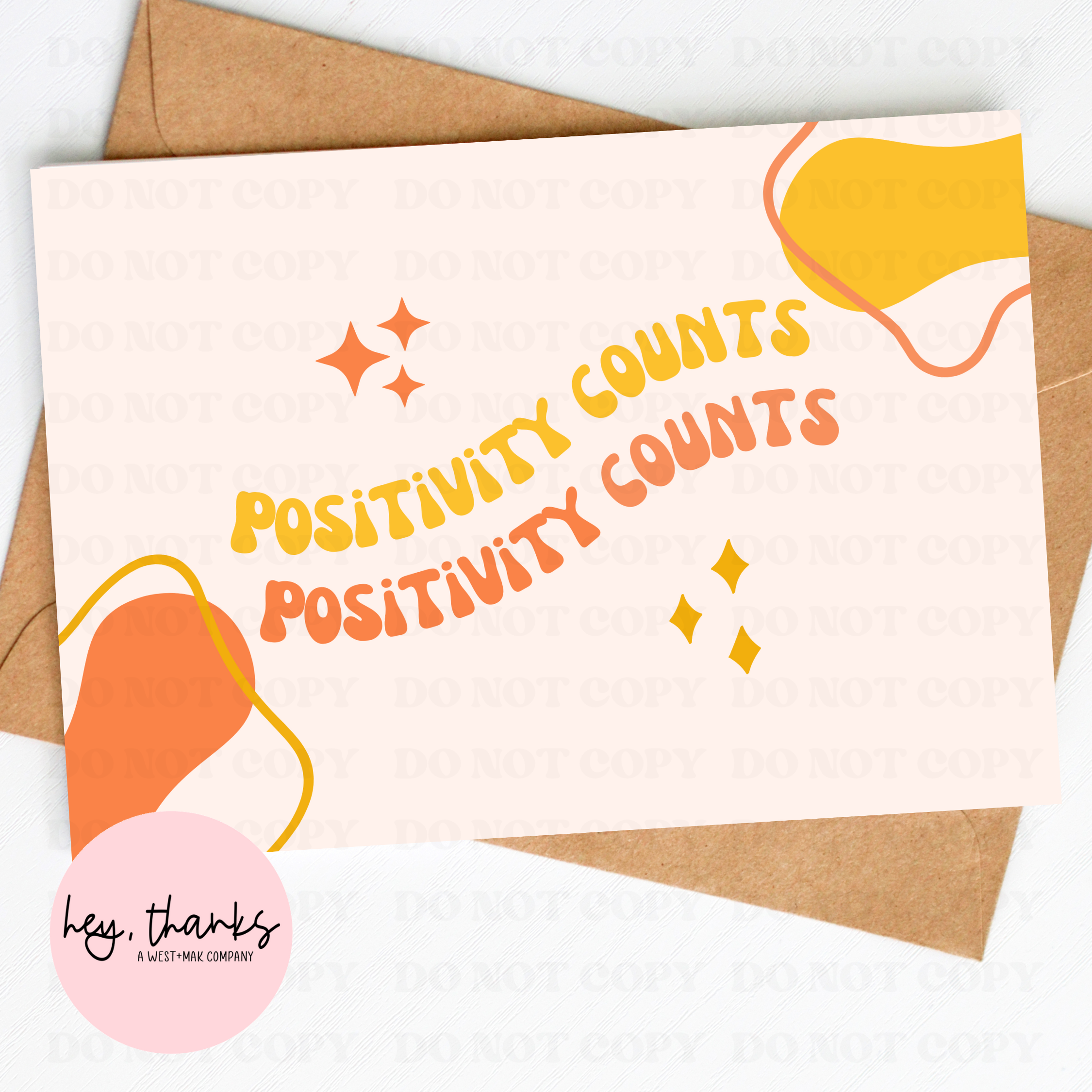 Positivity Counts Insert Cards