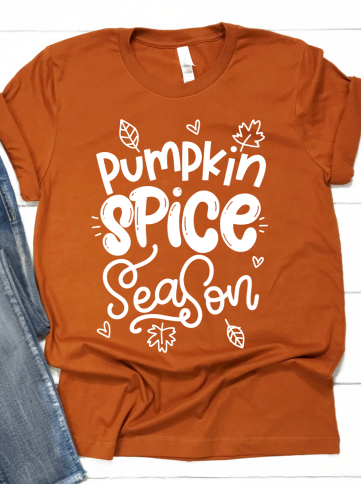 Pumpkin Spice Season | Adult Short Sleeve