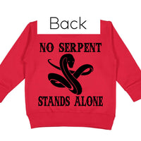 No Serpent Stands Alone - Adult/Kid's Sweatshirt - West+Mak