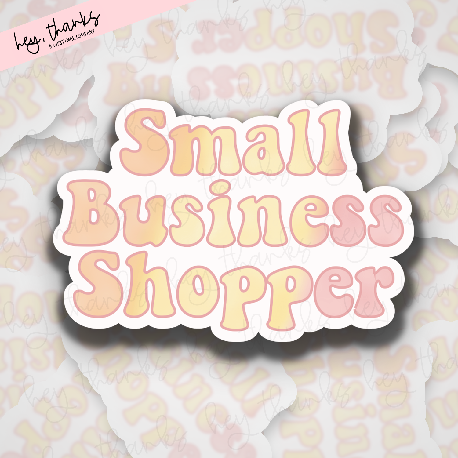 Small Business Shopper || Packaging Stickers