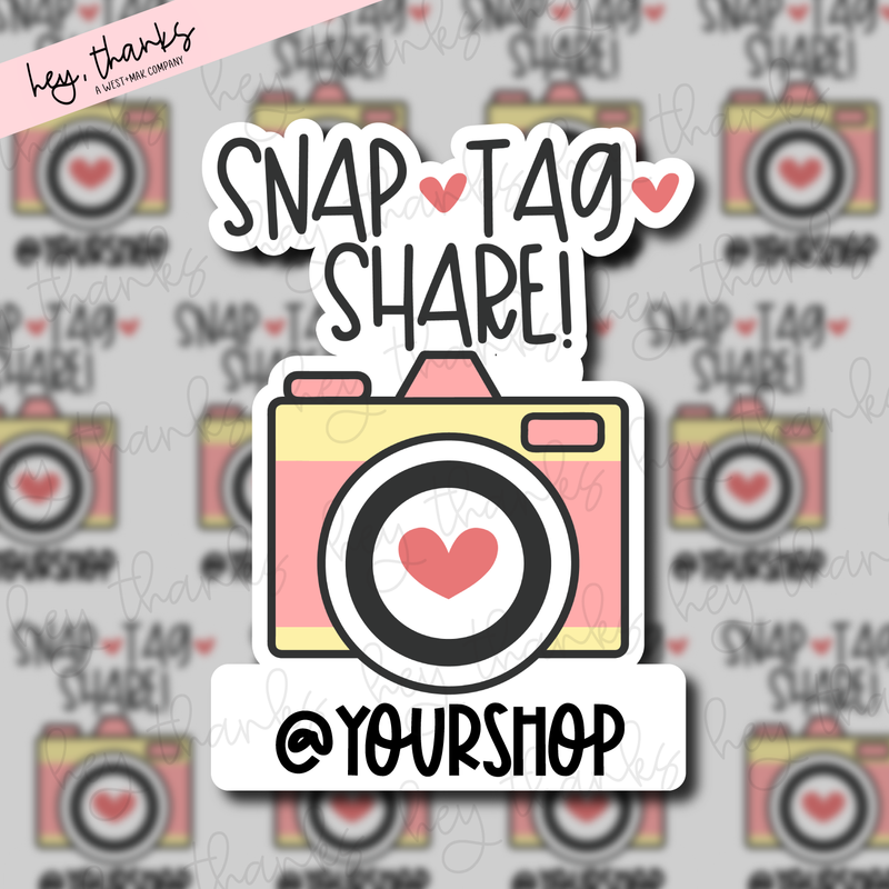 Snap Tag Share - Custom Logo