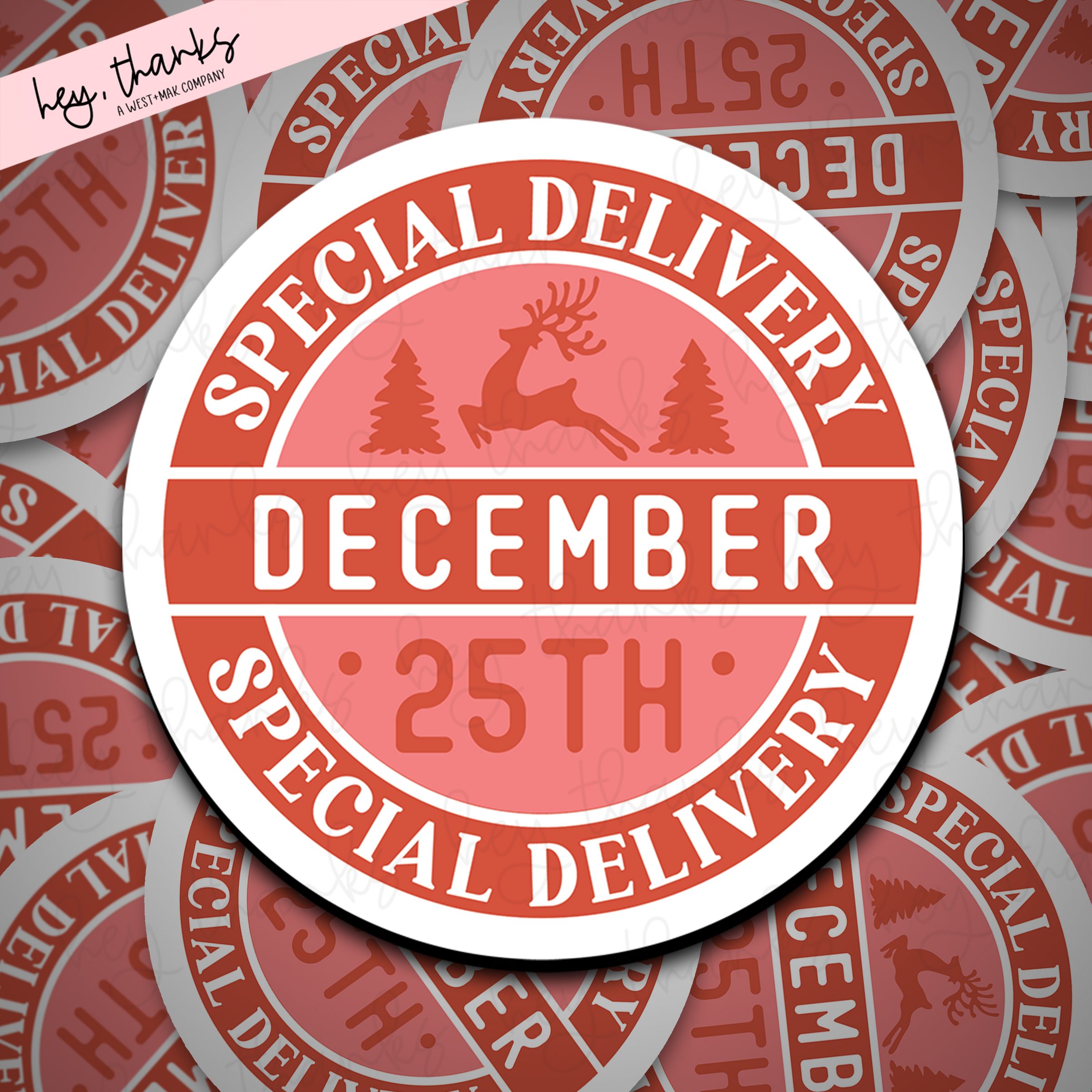 Special Delivery || Packaging Stickers