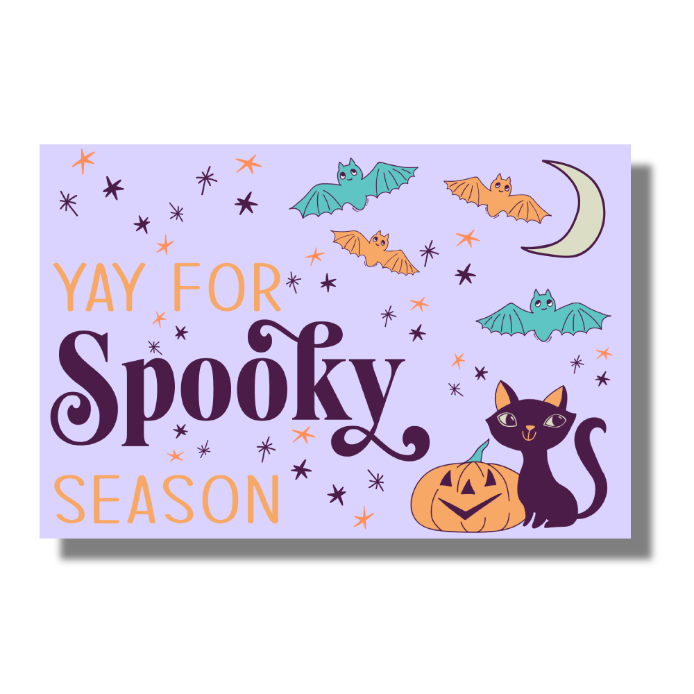 Yay for Spooky Season Insert Cards