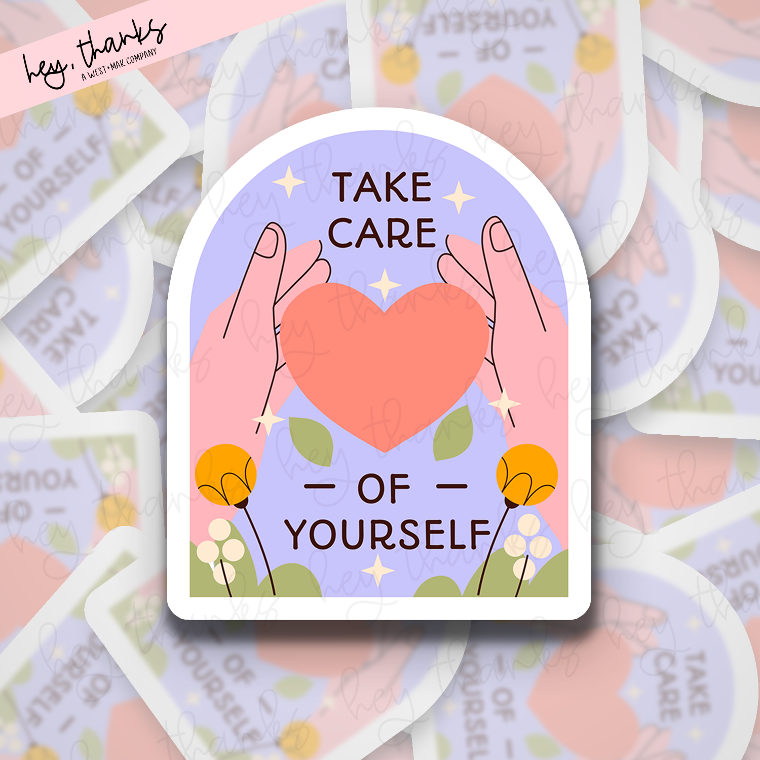 Take Care of Yourself || Packaging Stickers