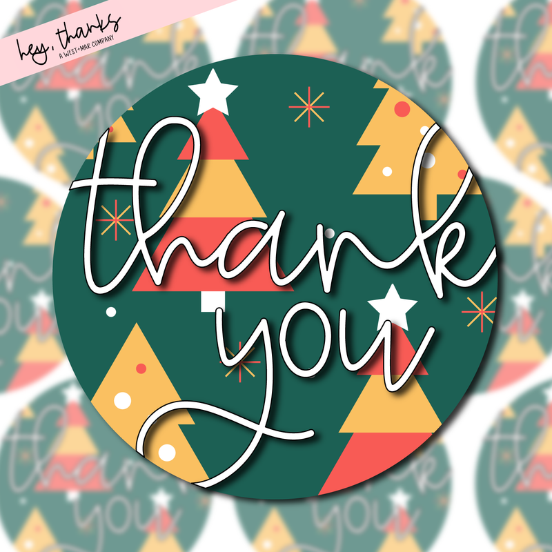 Thank You - Merry & Bright