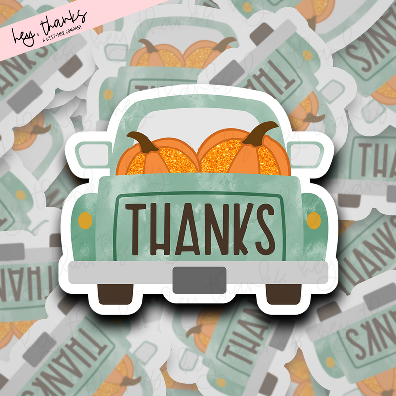 Truck of Thanks | Packaging Stickers