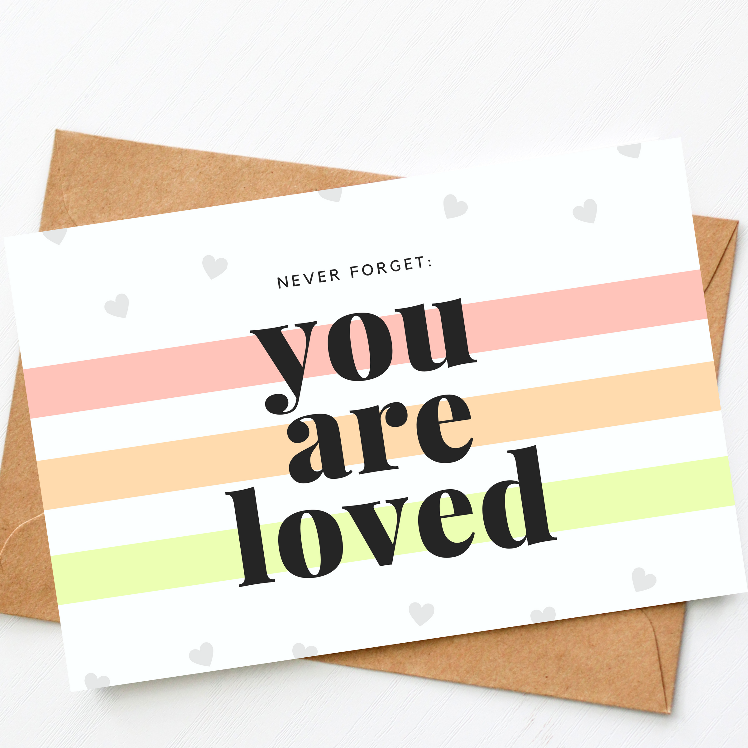 You Are Loved Insert Cards