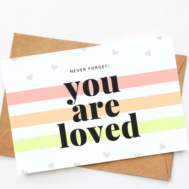 You Are Loved Insert Cards
