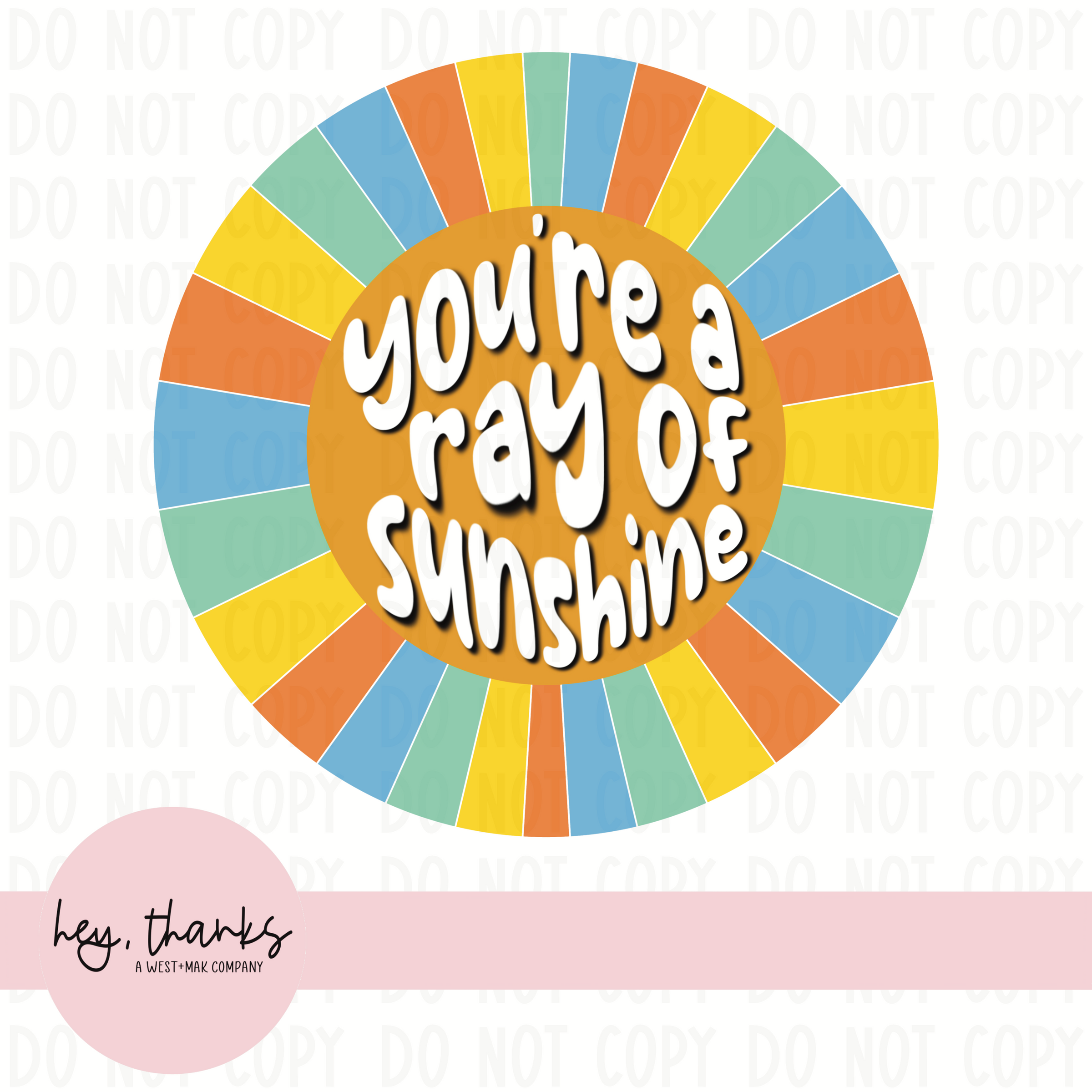 You're a Ray of Sunshine || Packaging Stickers
