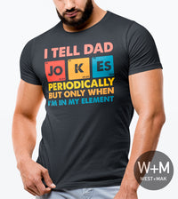Dad Jokes || Adult Short Sleeve Tee