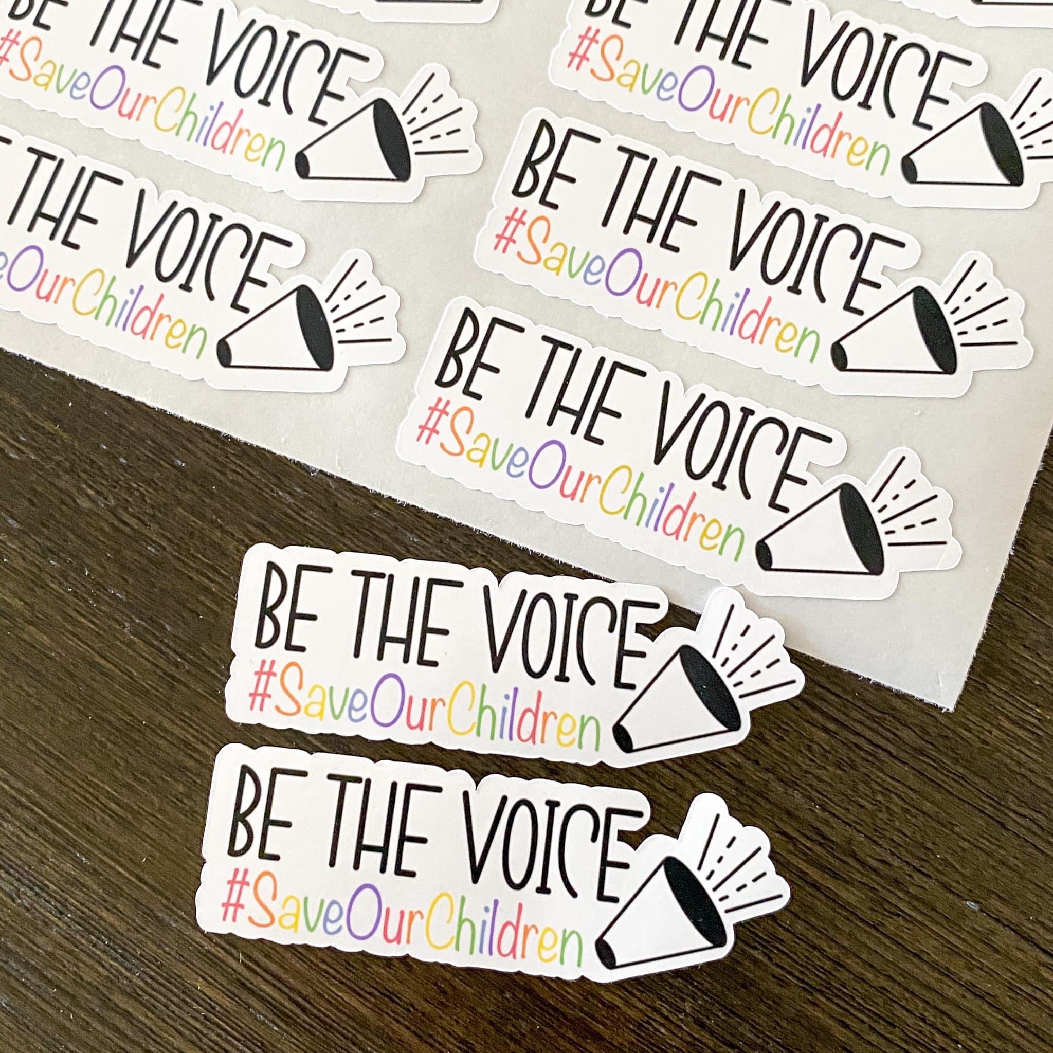 “Be the Voice” Sticker
