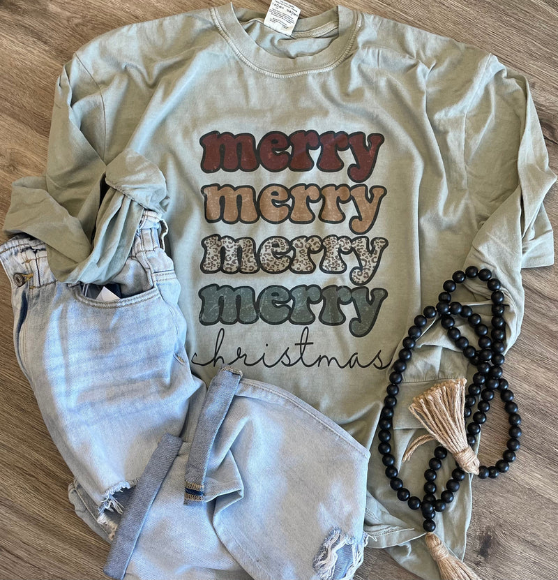WS Merry Merry Merry Long Sleeve RTS