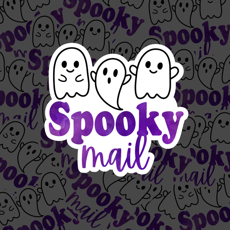 Ghosts Spooky Mail | Packaging Stickers