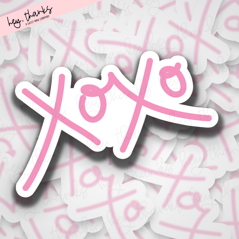 xoxo || Packaging Stickers